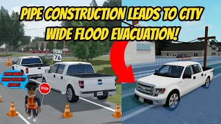 Greenville, WIsc Roblox l Construction City FLOOD EVACUATION Roleplay