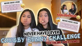 EXTREME!!! CHUBBY BUNNY CHALLENGE WITH NEVER HAVE I EVER!!! WITH ZEINAB HARAKE | RANA HARAKE