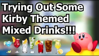 I Tried Some Kirby Themed Drinks!!!