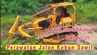 Dozer Caterpillar Rehab Jalan Kebun Sawit