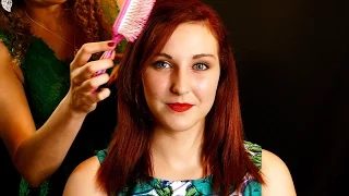 ASMR Hair Brushing, Hair Play & Light Scalp Massage Oil Spa Salon Treatment Binaural Soft Spoken