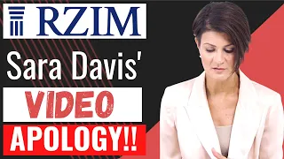 Sarah Davis, RZIM CEO APOLOGIZES (BREAKING VIDEO!!)