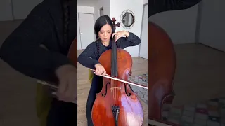 Wednesday Addams Plays Paint It Black Cello Cover