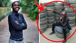 Neighbors "laughed" when he filled his yard with tires. Two years later, they were working for him.