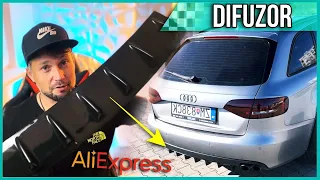 🚙 Univerzálny Difuzor z ALIEXPRESSU / Audi A4 b8 / Tuning /