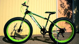 Fatbike Benshi с Aliexpress . Фэтбайк Китай с Алиэкспресс. Видеообзор.