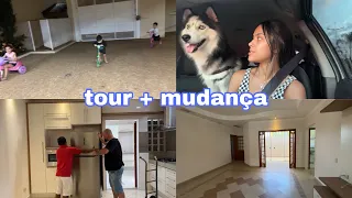 CONSEGUIMOOOOS ALUGAR UMA CASA!! 🥹 TOUR PELA CASA NOVA E MUDANÇA ❤️