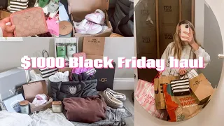 huge $1000 Black Friday haul *Coach, Victoria secret, Ugg, Nike, and more!*