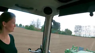 Live drillen mit Fendt 824 Vario und Lemken Solitair 9