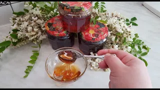 Мед із цвіту акації - ukrainian honey