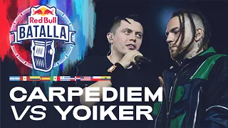 CARPEDIEM vs YOIKER - Octavos | Red Bull Batalla Internacional 2022