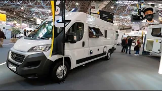 Benimar Benivan 110 RV Camper Van new model Fiat Ducato walkaround and interior K0930