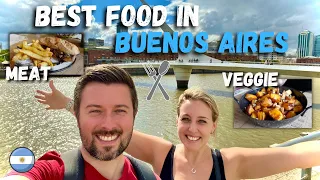 BEST FOOD IN BUENOS AIRES - PUERTO MADERO & PALERMO SOHO!