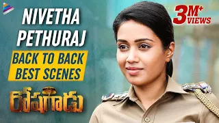 Nivetha Pethuraj Back to Back Best Scenes | Roshagadu 2019 Latest Telugu Movie | Vijay Antony