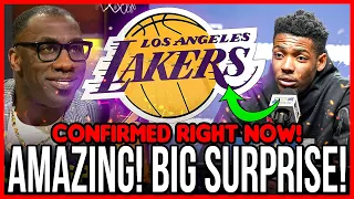 AMAZING! NOBODY EXPECTED THIS! LAKERS CONFIRMS! UPDATE ON THE LAKERS! TODAY'S LAKERS NEWS
