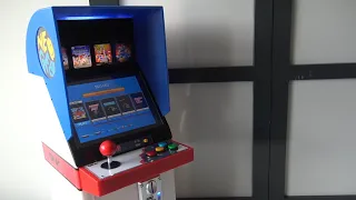 Neo Geo Arcade Cabinet from Playminimal.. this is AWESOME ! 😁