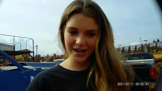 Interview with Lexi Garner at Laurens County Speedway 2021