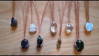 Beginners guide to wire wrapping tumble stones