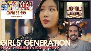 FIRST TIME REACTION TO Girls' Generation (소녀시대 ) - Hoot, Holiday, Express 999 | 🧊MY FAVORITE B-SIDE?