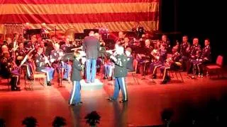 287th Army Band - December 2009, Jon L and Tracy S, But Baby It's Cold Outside