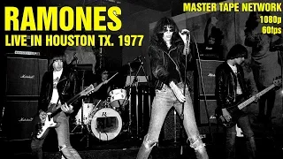 Ramones Live in Houston TX 1978 Master Tape Network 1080P 60fps HD