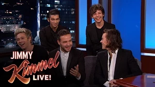 Jimmy Kimmel Asks One Direction "Who is Most Likely To...?"