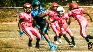 Welcome All Panthers Blue vs. Lithonia Lions 9U || Youth Football Highlights