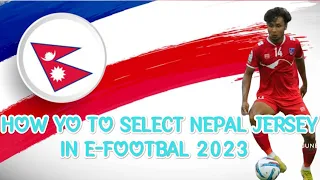 How To Select Nepal Jersey in Football || Nepal kits