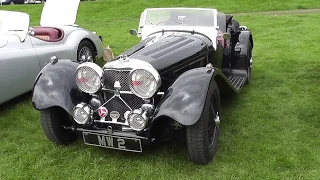 Jaguar SS100 replica at Shelsley Walsh
