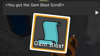 How to get scroll "Gem Blast" in Doodle world