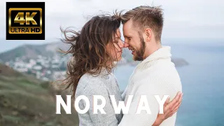 Norway AMAZING Beautiful Nature with Relaxing Music and sound, 4k Ultra HD