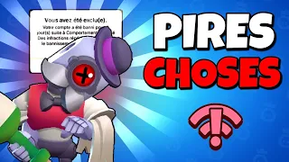 Les PIRES choses qui puissent vous arriver sur BRAWL STARS !