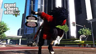 GTA 5 Mods - Gunbai for Madara Uchiha (Naruto Mod)