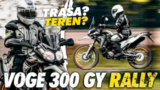 VOGE 300 GY Rally - Motocykl TAŃSZY od markowej 125'tki?!