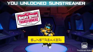 Angry Birds Transformers: Unlocking Sunstreaker!