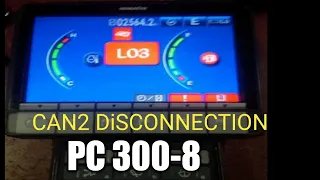 Error L03 CAN  komatsu PC 300-8