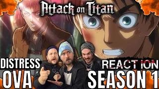 Attack On Titan REACTION | 1x3.75 | OVA: “Distress"