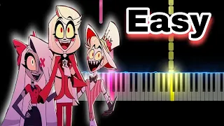 Finale - The Show Must Go on | Hazbin Hotel (Easy Piano Tutorial)