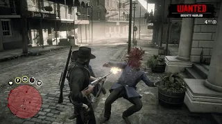 Red Dead Redemption 2 - Saint Denis Bank Robbery + Escape
