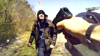 Bodycam Video Shows Knife-Wielding Man Shot By Ohio Policeman