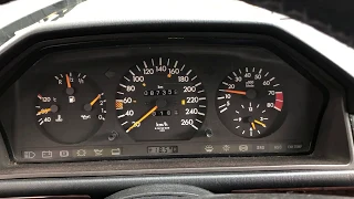 1992 Mercedes Benz 300CE C124 (W124) Engine Test Run Video