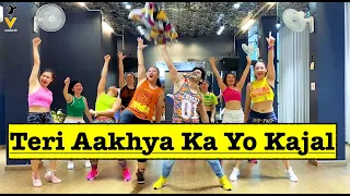 Teri Aakhya Ka Yo Kajal | Bollywood Zumba | Superhit Sapna Song | Sapna Chaudhary | Haryanvi Song