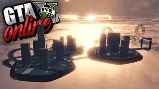 GTA V Online : FIZ A CORRIDA INTEIRA SEM ERRO! A CIDADE FLUTUANTE!!! ÉPICO