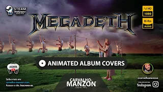 🎧 Megadeth - Addicted to Chaos #AnimatedAlbumCover