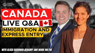 Canada Immigration 2023 LIVE Q&A with Alicia and Mark