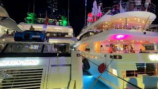 MONACO MILLIONAIRE SUPERYACHT PARTY LUXURIOS NIGHTLIFE & LIFESTYLE @emmansvlogfr