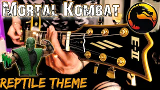 Mortal Kombat - Reptile Theme on Guitar (Metal cover)