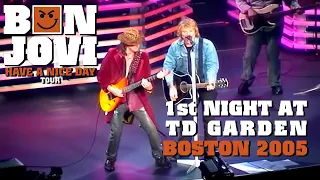 Bon Jovi - 1st Night at  TD Banknorth Garden - Boston 2005 - Audience shot - Full HD Remaster