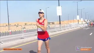 Campeonato Mundial de Marcha Atlética en Muscat, Omán  4/03/2022