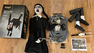 Menacing Molly Animatronic 2023 Spirit Halloween Unboxing